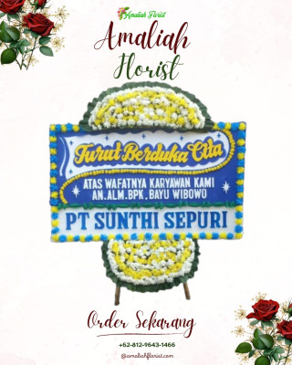 Papan Bunga Duka di Bengkulu Selatan