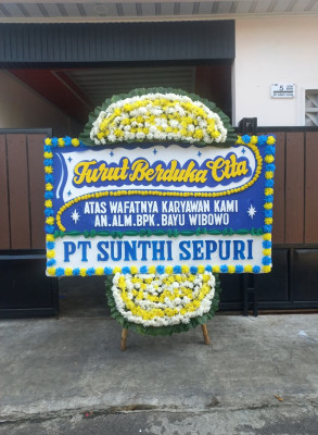 Papan Bunga Duka di Bengkulu Selatan