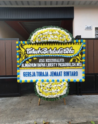 Papan Bunga Duka di Bengkulu Selatan