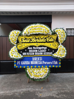 Papan Bunga Duka di Bengkulu Selatan