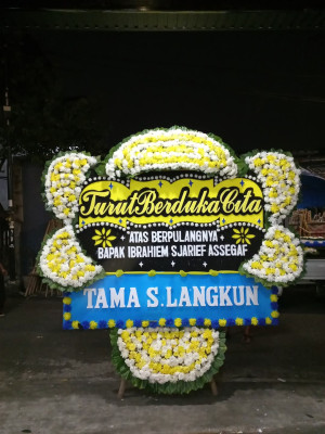 Papan Bunga Duka di Bengkulu Selatan